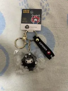 黒ブラックミャクミャククロミちゃん ストラップ 万博　サンリオ　なりきり