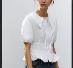 ZARA　ブラウス