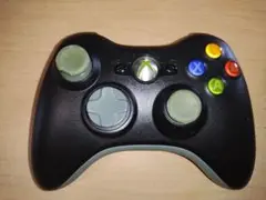 XBOX360 マイクロソフト純正 無線コントローラー 黒/グレー