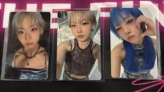 HANA JISOO Blue Jeans トレカ3枚セット A B C