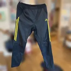 adidas ピステパンツ 紺/黄