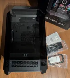 [一部傷]八角柱 マイクロタワーMicro−ATX PCケース
