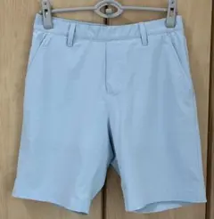 adidas GOLF ライトブルー ショートパンツ