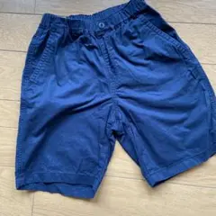 UNIQLO ハーフパンツ 140 ネイビー