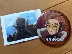 HAWKS 缶バッジとポストカードセット