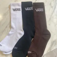 VANS ヴァンズ ソックス 靴下　3足セット　バンズ