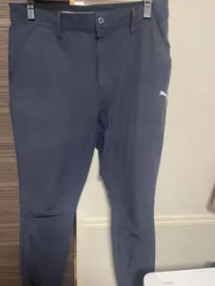 PUMA ネイビー ゴルフパンツ　L