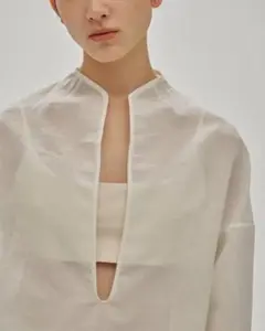 todayful Slub Slit Shirts エクリュ新品