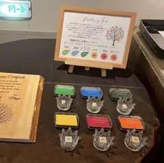 結婚証明書　ゲスト参加型　スタンプ　ハンコ