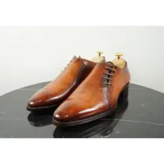 Meccariello　メッカリエロ メッカリエッロ　７ メッカリエロ meccariello】外羽根 タバコスエード革キャップ