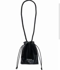COOTIE / Fake Leather Drawstring Bag