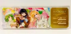 レプリカチケット 会場購入特典 娘グレ ギャラクシーライブ マクロスF