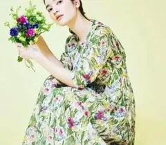Sybilla シビラ WELL BEING フラワープリントドレス 21SS