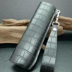 ●アイコス イルマ i ワン ケース iqos iluma one専用クロコ黒K