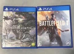 PS4 モンスターハンター：ワールド、battlefield1