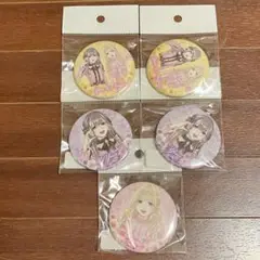 齊藤なぎさ × 明日カノ 缶バッジ なぎさ ゆあ ふたり ヴィレッジヴァンガード