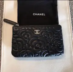 CHANEL シャネル カメリア ポーチ コインケース