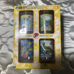 ポケットモンスター プラスチックグラスセット。平成21年頃のものです。