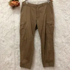 ★UNIQLO★ユニクロ カーゴパンツ【XL】ブラウン カジュアル メンズ