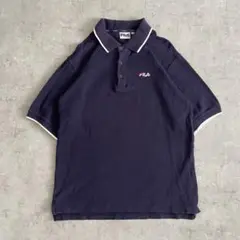 【FILA】 ラインが効いた ポロシャツ Tシャツ トップス