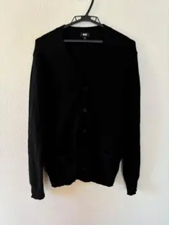 UNIQLO カーディガン　黒　ブラック　M
