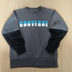 CONVERSE トレーナー 130サイズ グレー