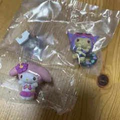 サンリオ　みんなでバカンスフィギュア　日焼け　ガチャ　マイメロ　クロミ　セット
