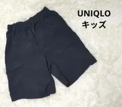 UNIQLOキッズ ナイロンハーフパンツ 黒 150