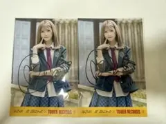 AKB48 恋 詰んじゃった タワレコ ポストカード サイン入り 千葉 恵里