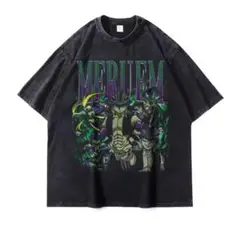ハンターハンター　冨樫義博　Tシャツ　古着　ヴィンテージ　漫画　アニメ　メルエム