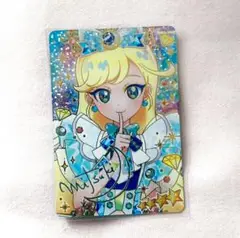 ひみつのアイプリ ジュエルバズリウムサファイア(みつき) ★4 サイン
