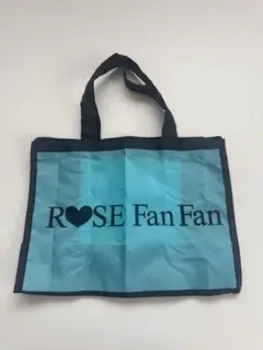 【タイムセール中】　ROSE FAN FAN　ショッパー風 ミニ エコバッグ