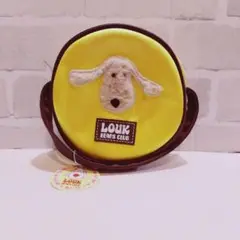 LOUK BEANS CLUB 犬の顔ポーチ