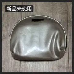 【新品未使用】化粧ポーチ ファスナー 小物入れ ゴールド