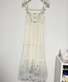 axes femme ロング キャミワンピース
