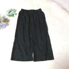 サンロマン　ガウチョパンツ　M~L　ウエストゴム　E143
