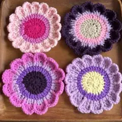 コースター　ハンドメイド