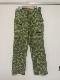 USMC ダックハンターカモ パンツ p44 モンキーパンツ 米海兵隊 USMC P-44 HBTパンツ ダックハンターカモ W36程 民生品