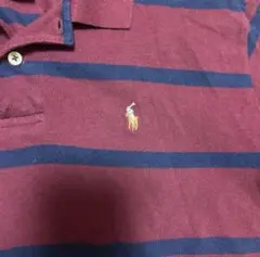 Polo Ralph Lauren ストライプ ポロシャツ L