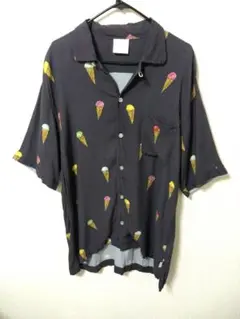 GELATO PIQUE HOMME アイスクリーム 半袖シャツ ハイローヘム