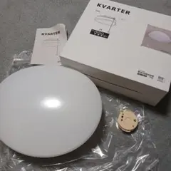 【新品未使用】IKEA シーリングライト　KVARTER