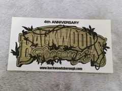 バックチャンネル　バックウッズボロー４周年2007記念ステッカーnitraid