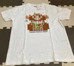 スーパーマリオブラザーズ マリオメーカー Tシャツ ホワイト Mサイズ