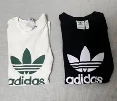 adidas ロゴ Tシャツ 2色セット