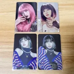 BLACKPINK4＋1フォトボックリサトレカ4枚セット