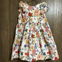 Nathalie Lété x H&M 花柄ワンピース ノースリーブ フリル