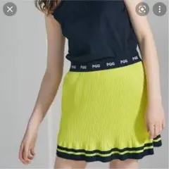 <PEARLY GATES>ストレッチツイルプリーツスカート