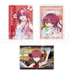 ホロライブ ホロなゾンビ！DMMスクラッチ E賞 ブロマイド 宝鐘マリン