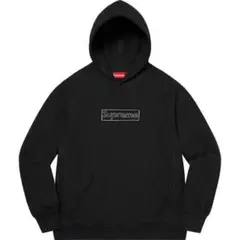 Supreme - KAWS Chalk Logo Hooded パーカー