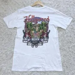 white hard rock cafe shirt M